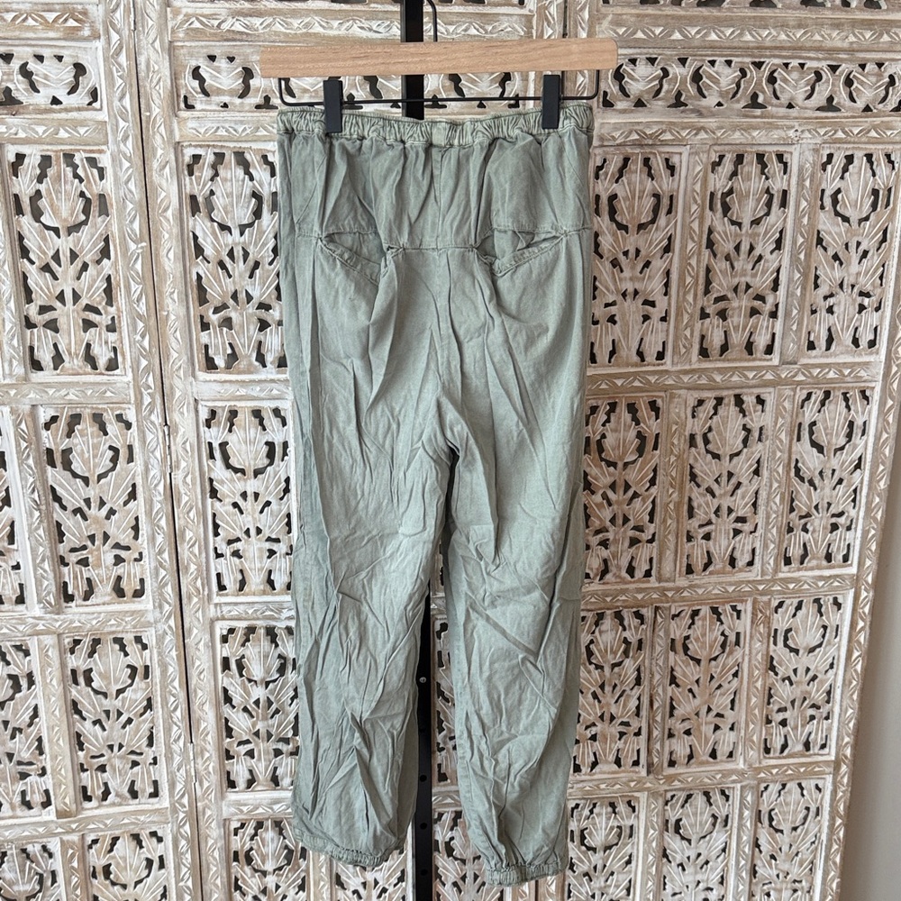 Free People Light Green Casual Pants - Picture 2 of 2